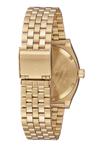 Nixon Med. Time Teller Light Gold/ Vinatge White