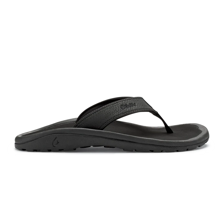Olukai M Ohana Black/ Black