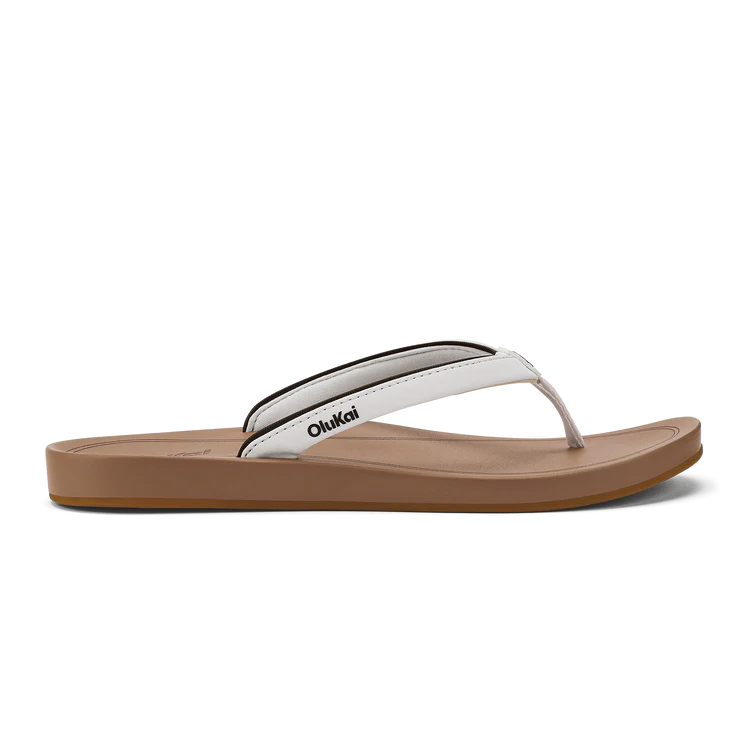 Olukai W 'Uiki White Sand/ Almond