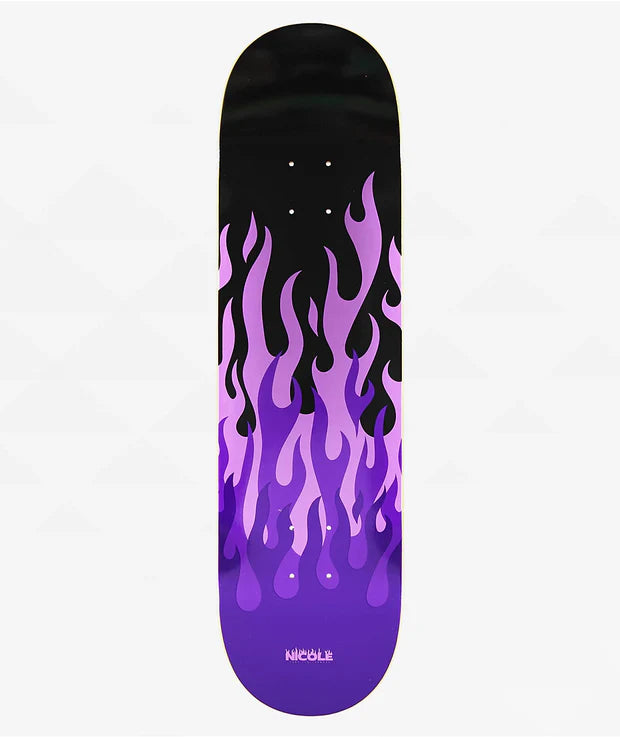 Real Nicole Hause Kitted Skateboard 8.06