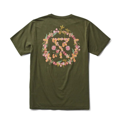 Roark Bush Bloom Tee - Military
