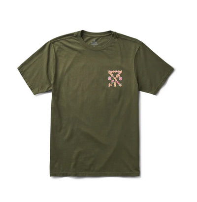 Roark Bush Bloom Tee - Military