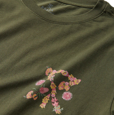 Roark Bush Bloom Tee - Military