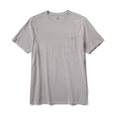 Roark Made To Fade S/S T-shirt - Washed Grey