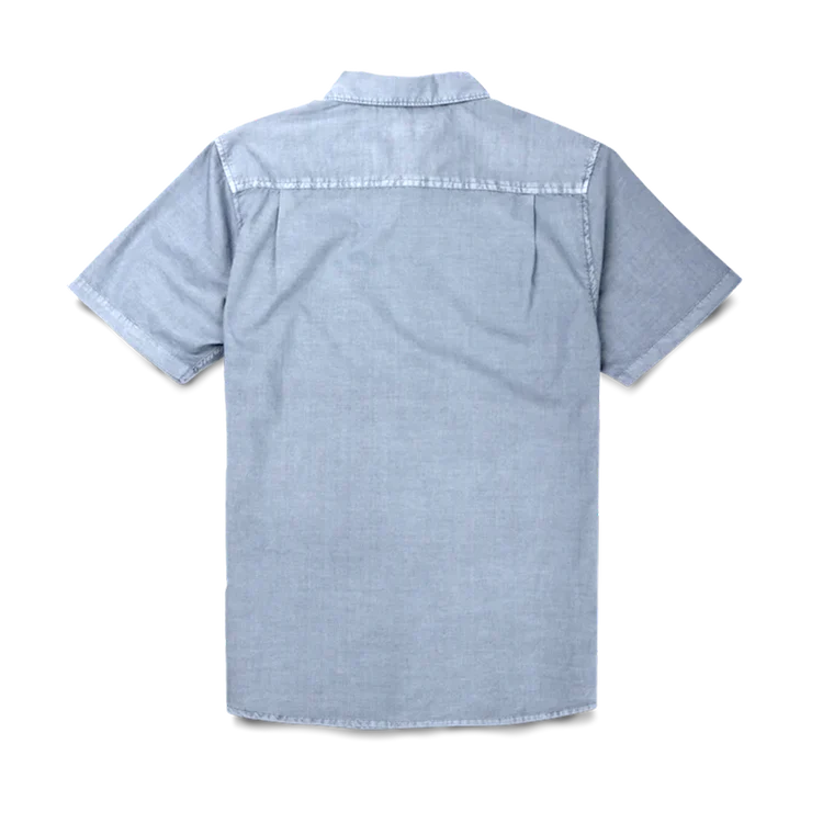 Roark Made to Fade Woven Button Up - Washed Slate