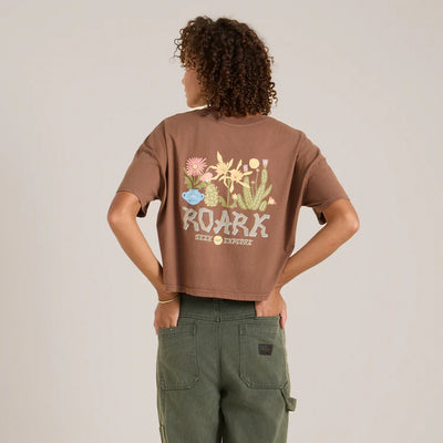 Roark W Garden Seek Boxy Cropped T-Shirt