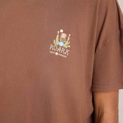 Roark W Garden Seek Boxy Cropped T-Shirt