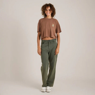 Roark W Garden Seek Boxy Cropped T-Shirt