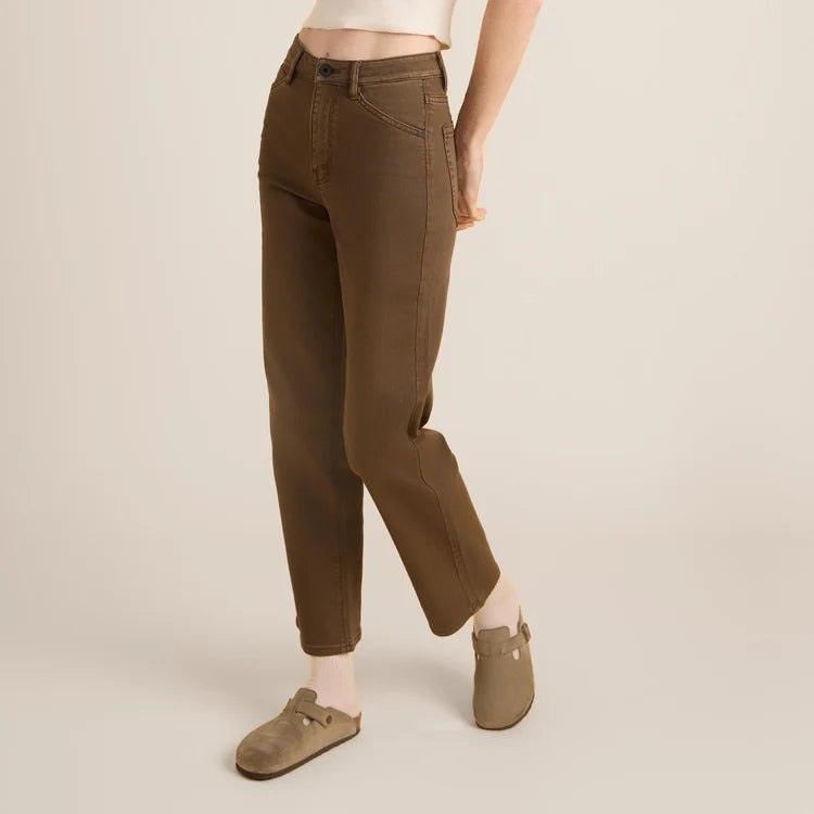 Roark Womens Hwy 395 Pants - Dark Brown