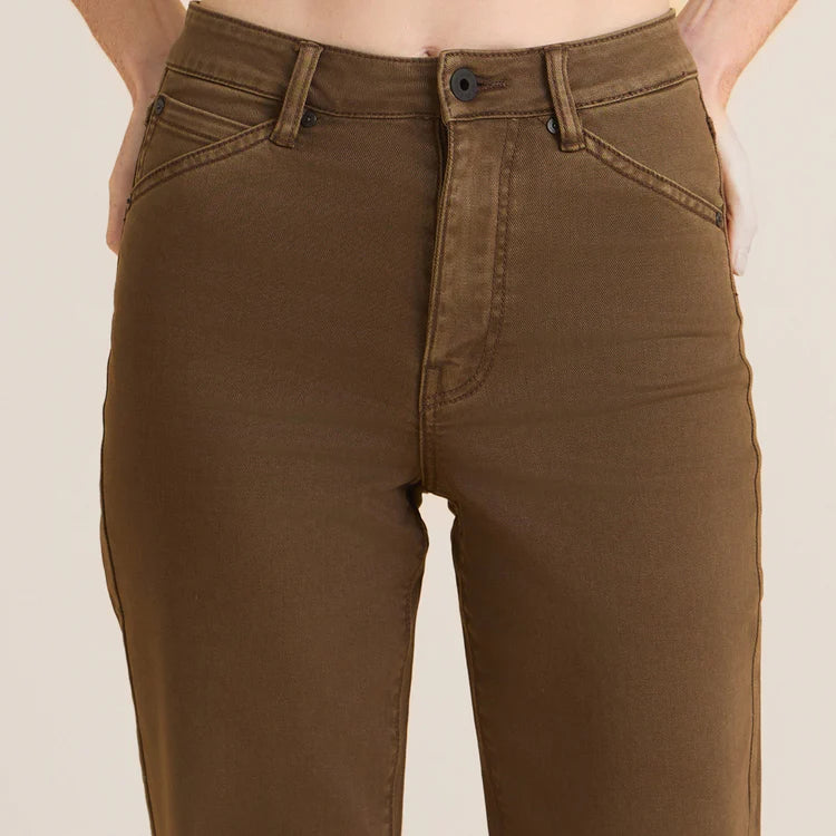 Roark Womens Hwy 395 Pants - Dark Brown