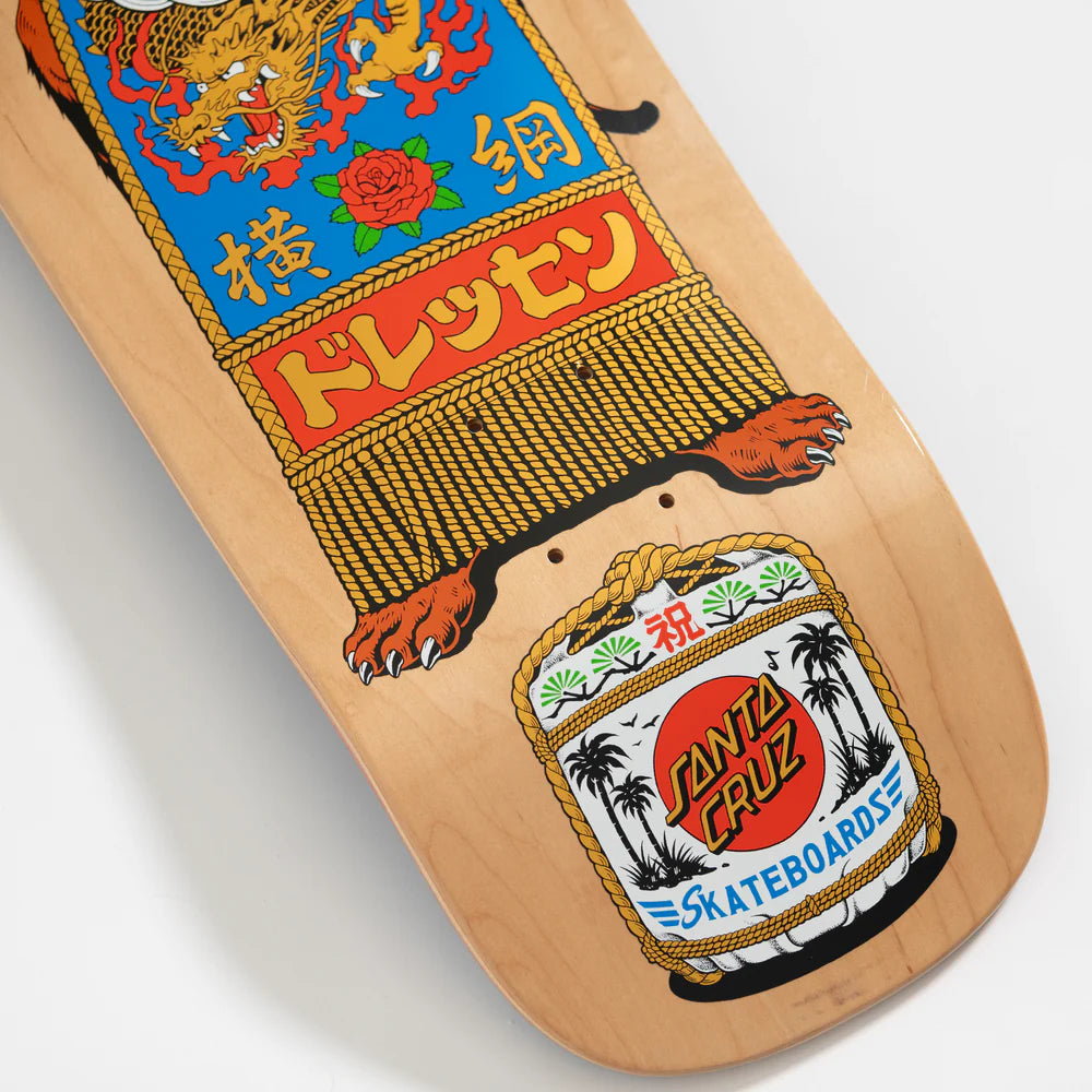 Santa Cruz Dressen Sumo Dog Shaped Deck 9.3