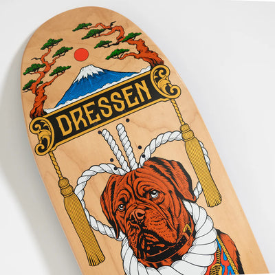 Santa Cruz Dressen Sumo Dog Shaped Deck 9.3