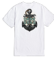 Dark Seas Anchorage Tee -White