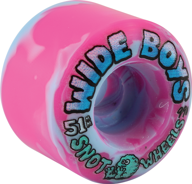 Snot Wide Boys 51mm 99a Ice/Pink Swirl