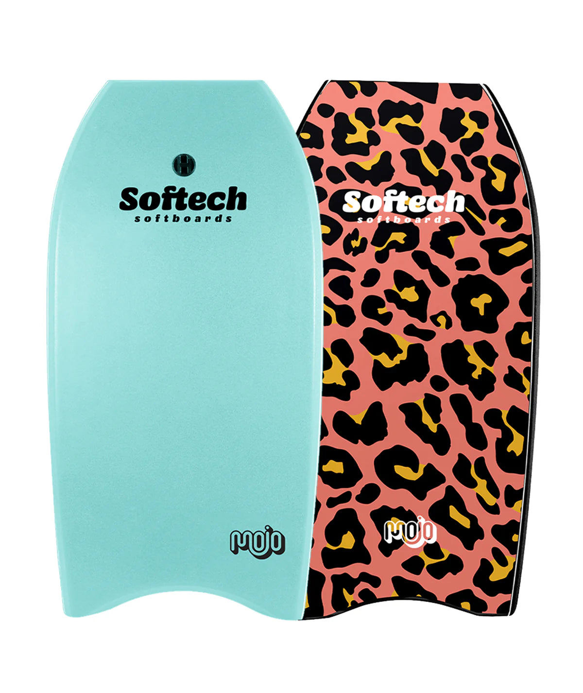 Softech 45" Bodyboard Mojo Seafoam Leopard