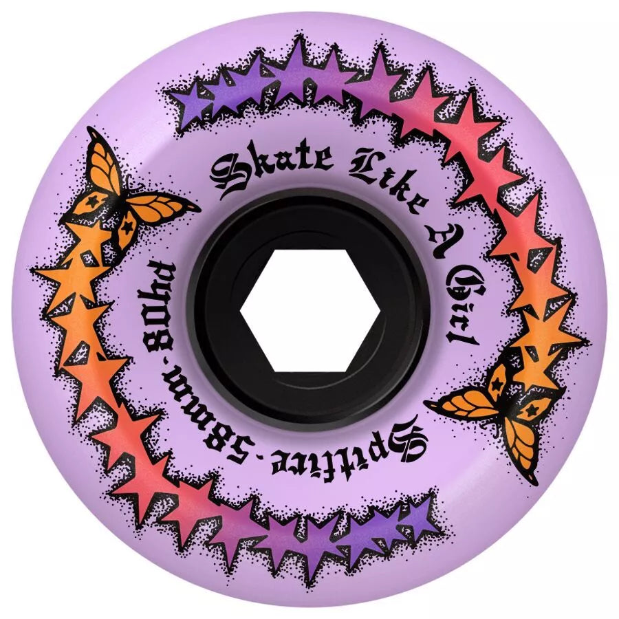 スケートボード Spitfire 80HD Skate Like A Girl 58mm Spitfire 80HD Skate Like A Girl 58mm – Waterboyz