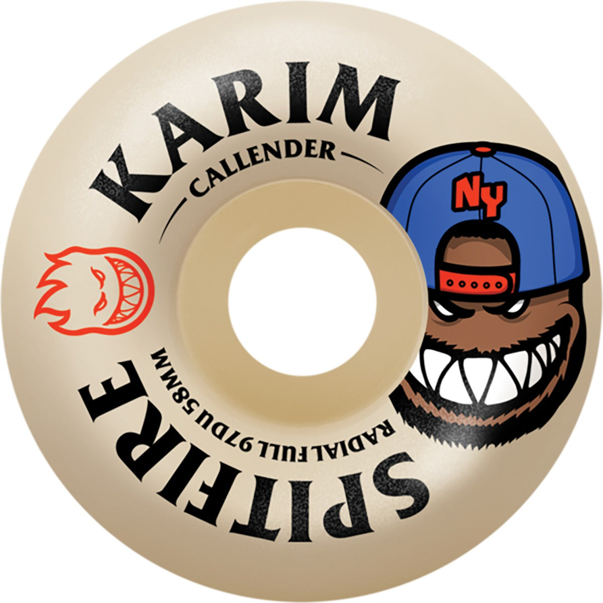 Spitfire Formula Four Callender Burn Squad Wheels 58MM
