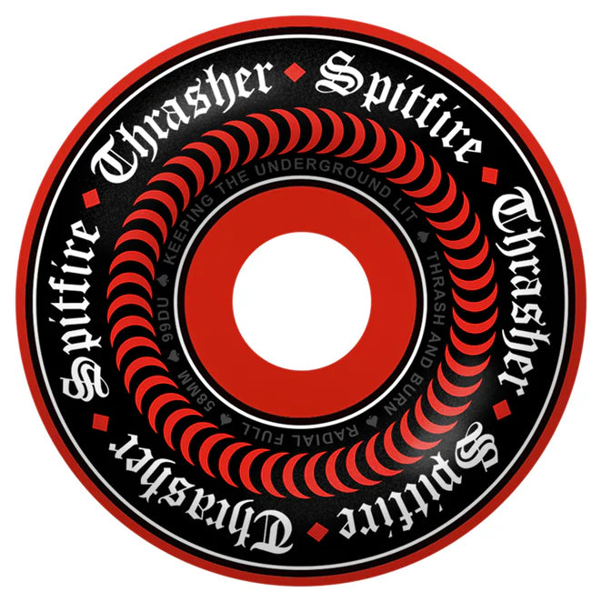 Spitfire Thrasher Oath Wheels Formula Four 58mm