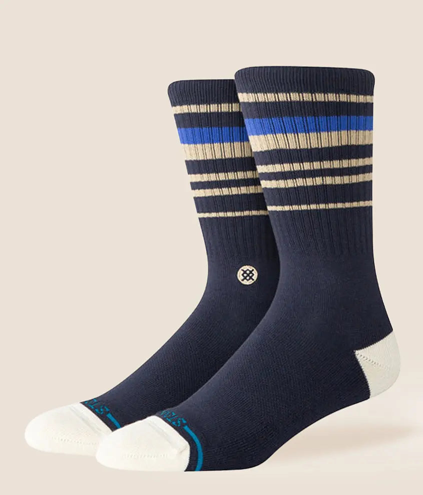 Stance Eclipse Crew Socks - Navy
