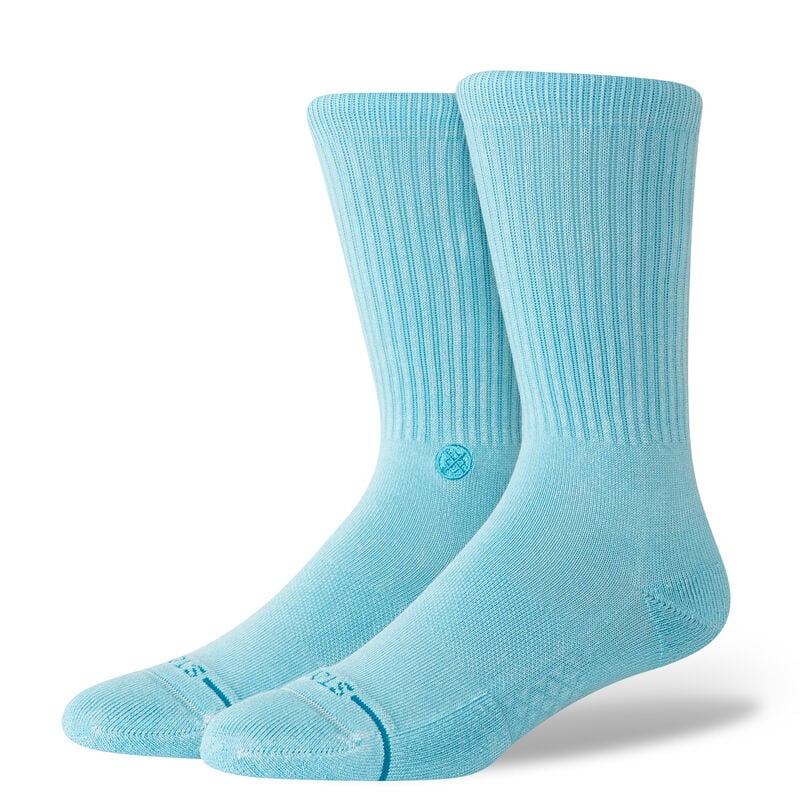 Stance Icon Dye Sock - Electric Blue