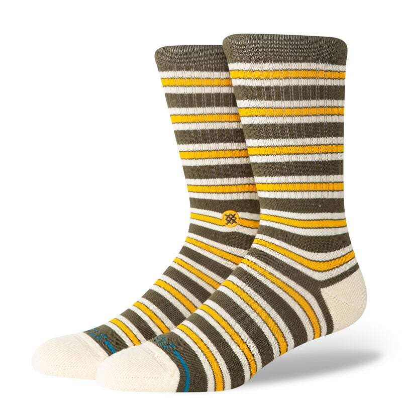 Stance Ollie Crew Socks - Olive