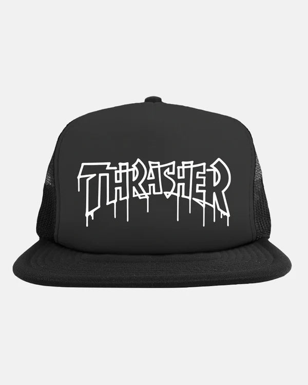 Thasher One Liner Trucker Black/Black