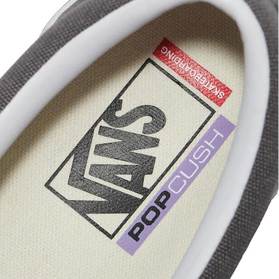 Vans Skate Slip-On Pewter/White