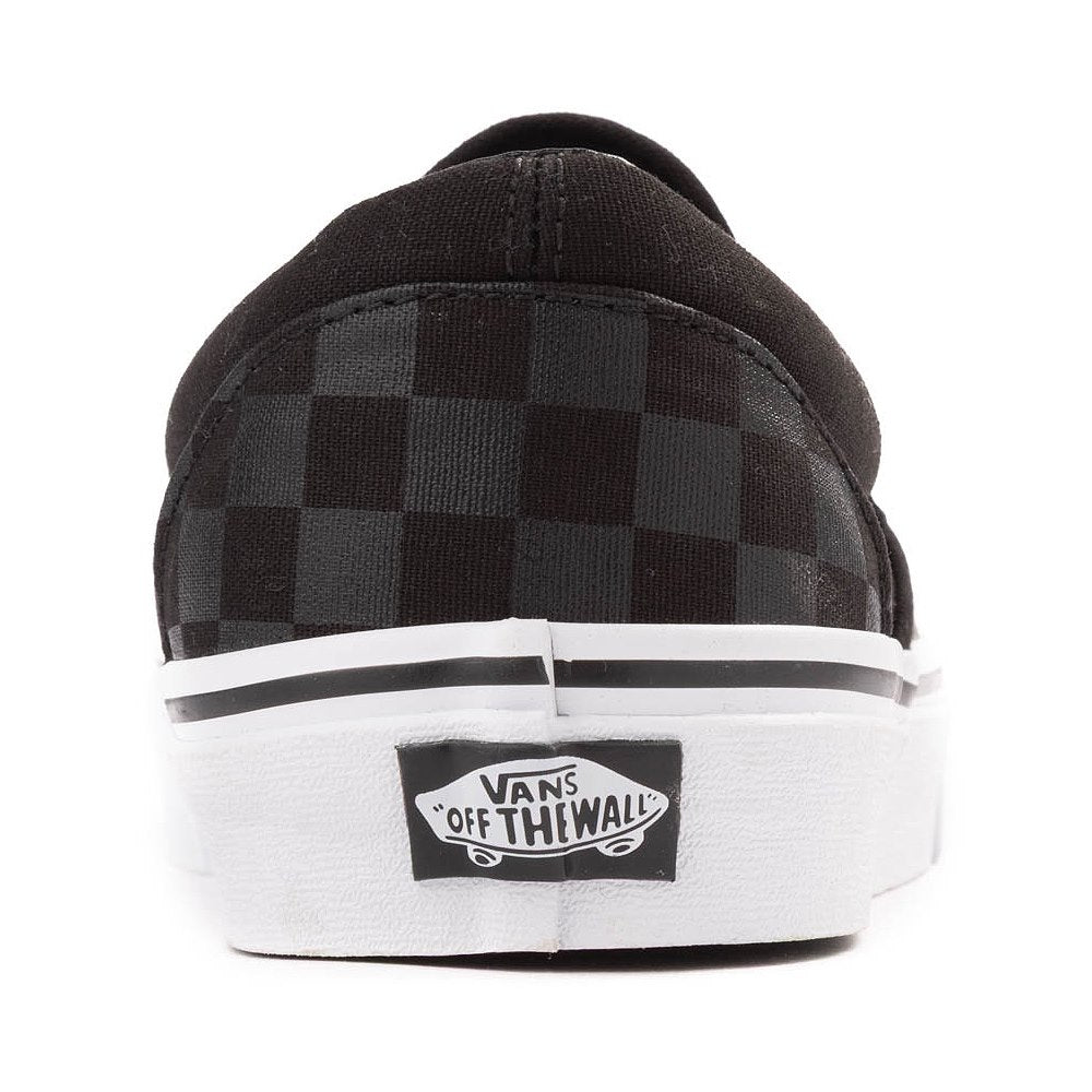Vans Classic Slip-On Checkerboard/Checkerboard Black