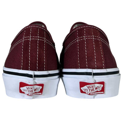 Vans Skate Authentic Burgandy/White