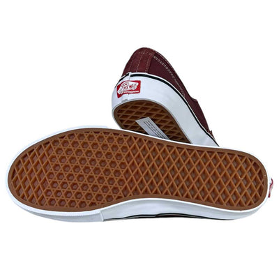 Vans Skate Authentic Burgandy/White