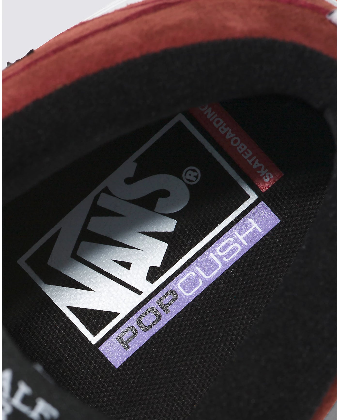 Vans Skate Half-Cab Burgandy/White