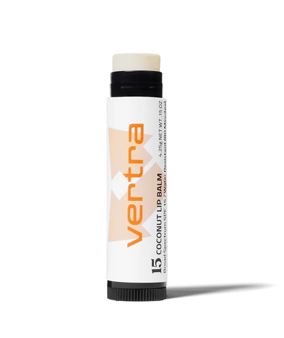 Vertra Coconut Lip Balm 15 SPF Clear