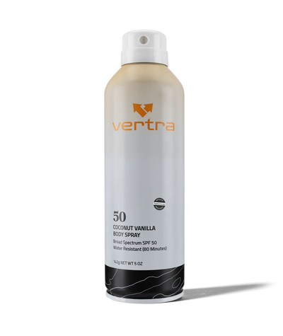 Vertra Coconut Vanilla Spray 50spf