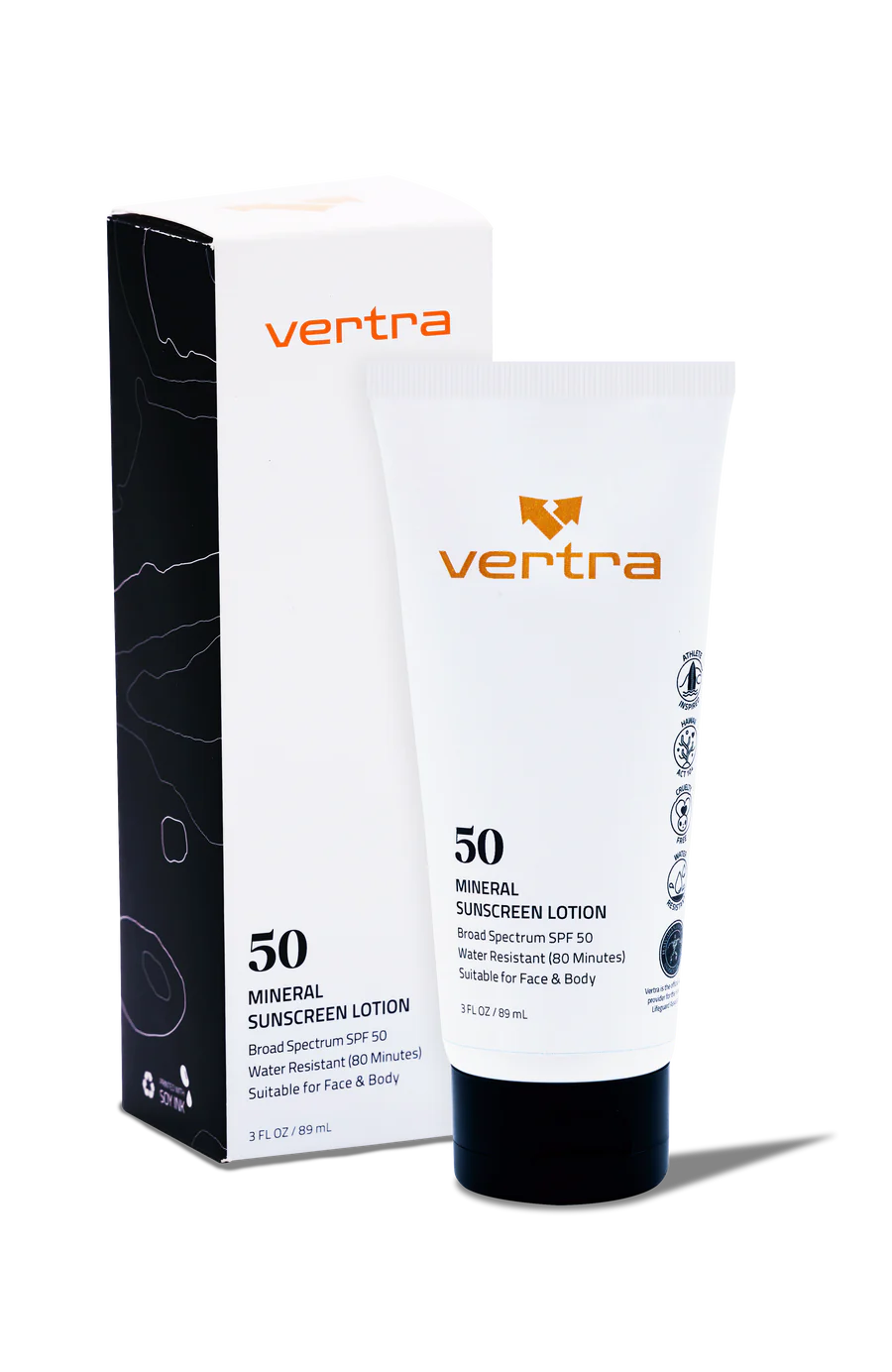 Vertra Mineral Body Lotion 50 SPF Clear