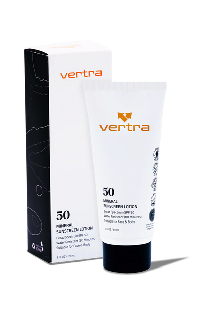 Vertra Mineral Body Lotion 50 SPF Clear