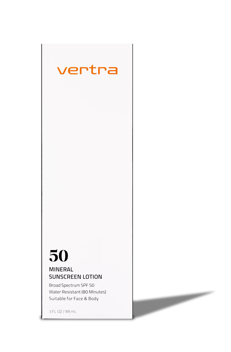 Vertra Mineral Body Lotion 50 SPF Clear