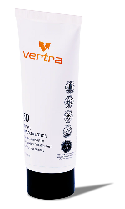 Vertra Mineral Body Lotion 50 SPF Clear