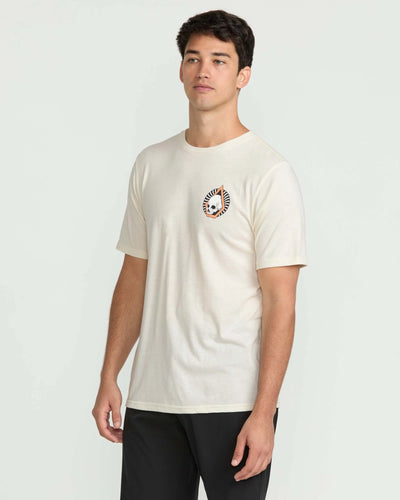 Volcom Arched T-Shirt - Off White Heather