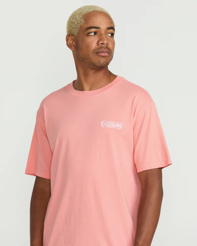 Volcom Groovin S/S Tee -Peach Fuzz
