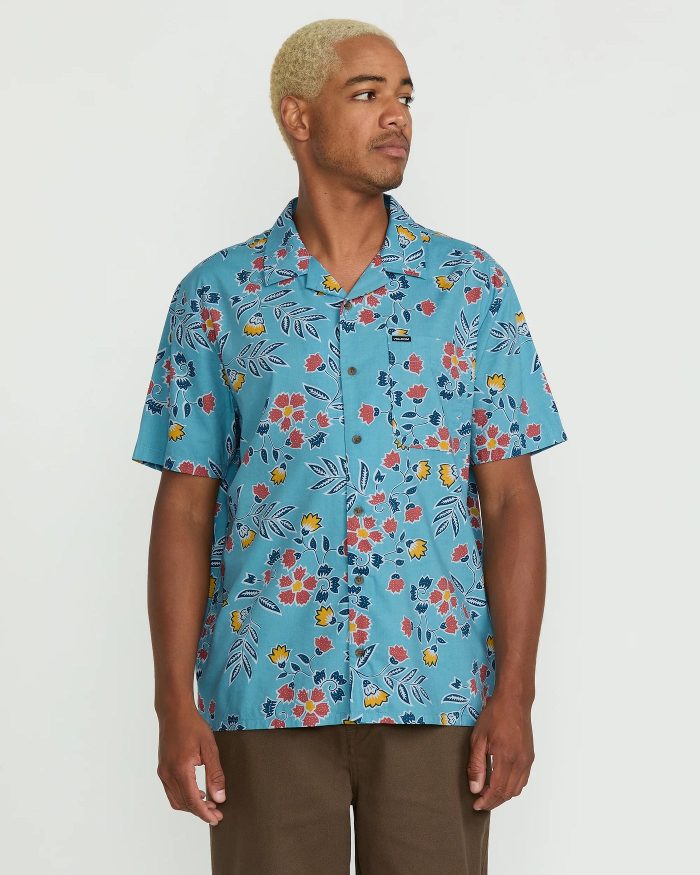 Volcom Offering SS Used Blue