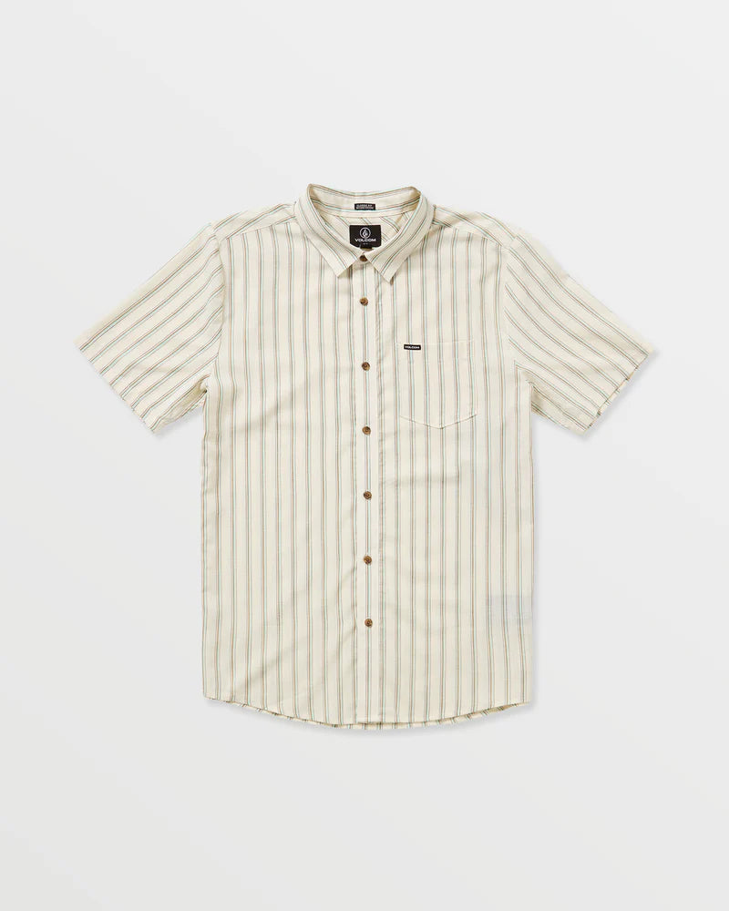 Volcom Rambler S/S Button Up - Dirty White