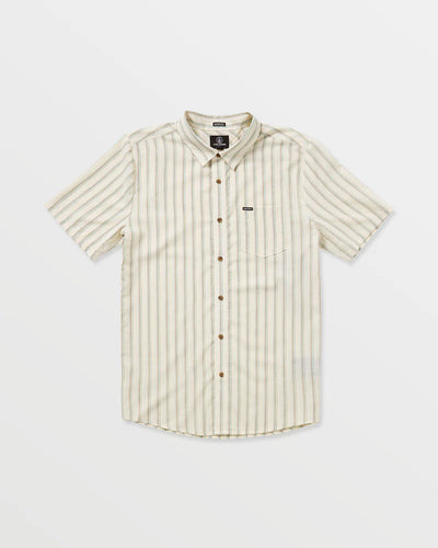 Volcom Rambler S/S Button Up - Dirty White