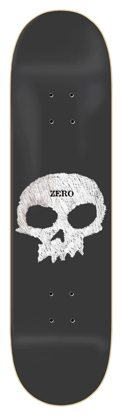 Zero Single Skull 8.5 Skate Deck