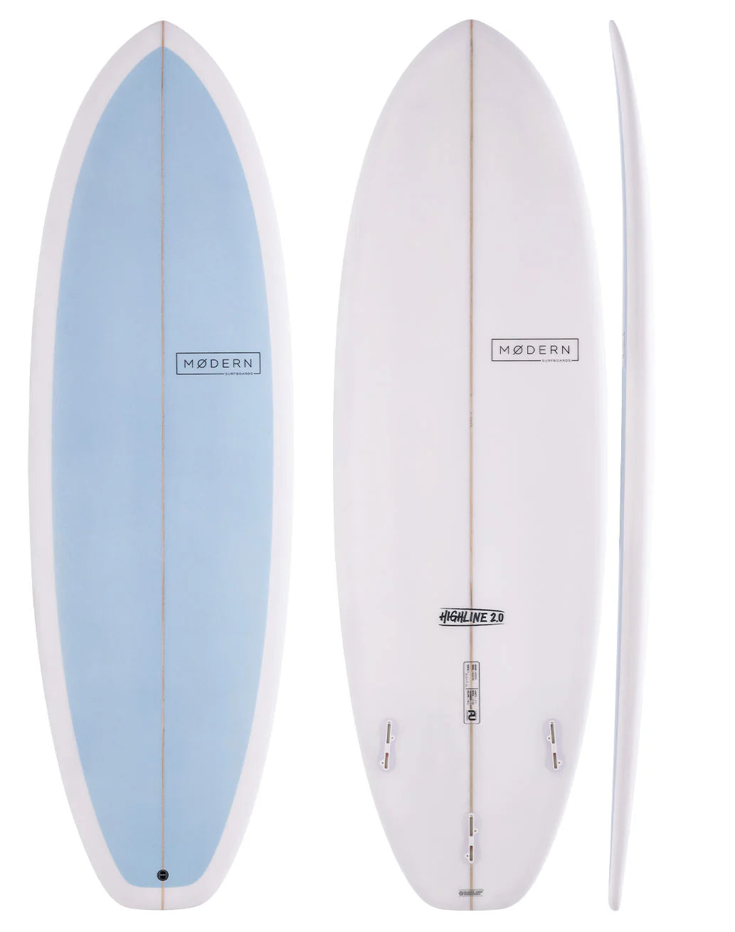 Modern 6'6" Highline 2.0 Sky Blue