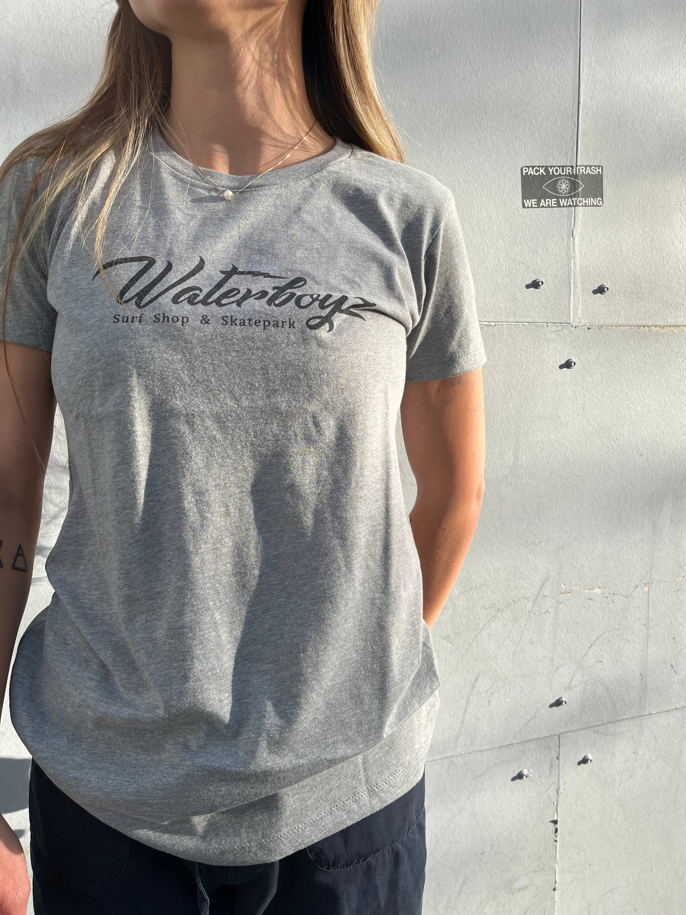 Waterboyz Girls Fitted Bolt S/S Tee