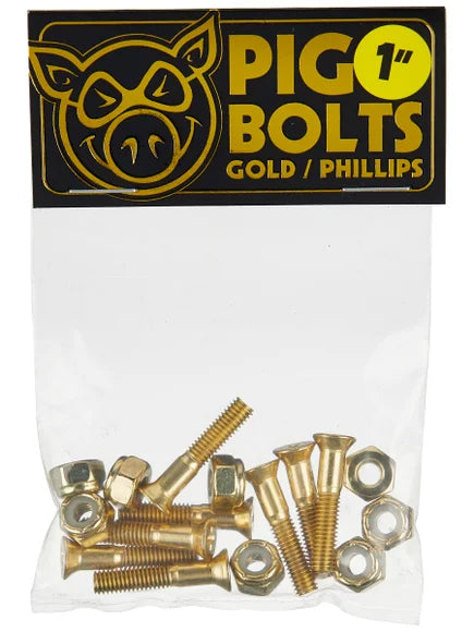 Pig Gold Bolts 1" Phillips
