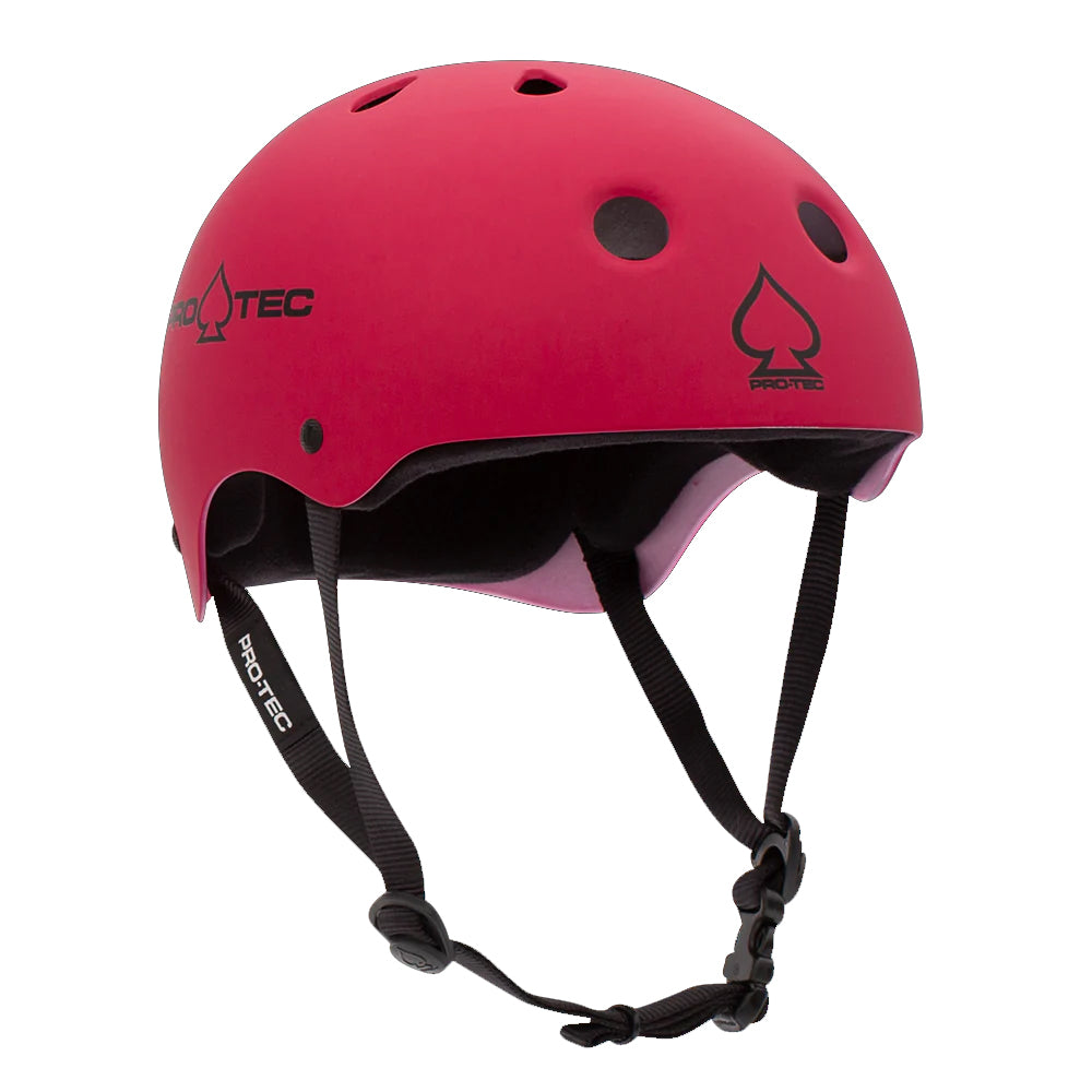Protec Classic Matte Pink Skate Helmet