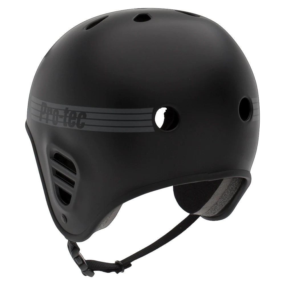 Protec Full Cut Matte Black Skate Helmet