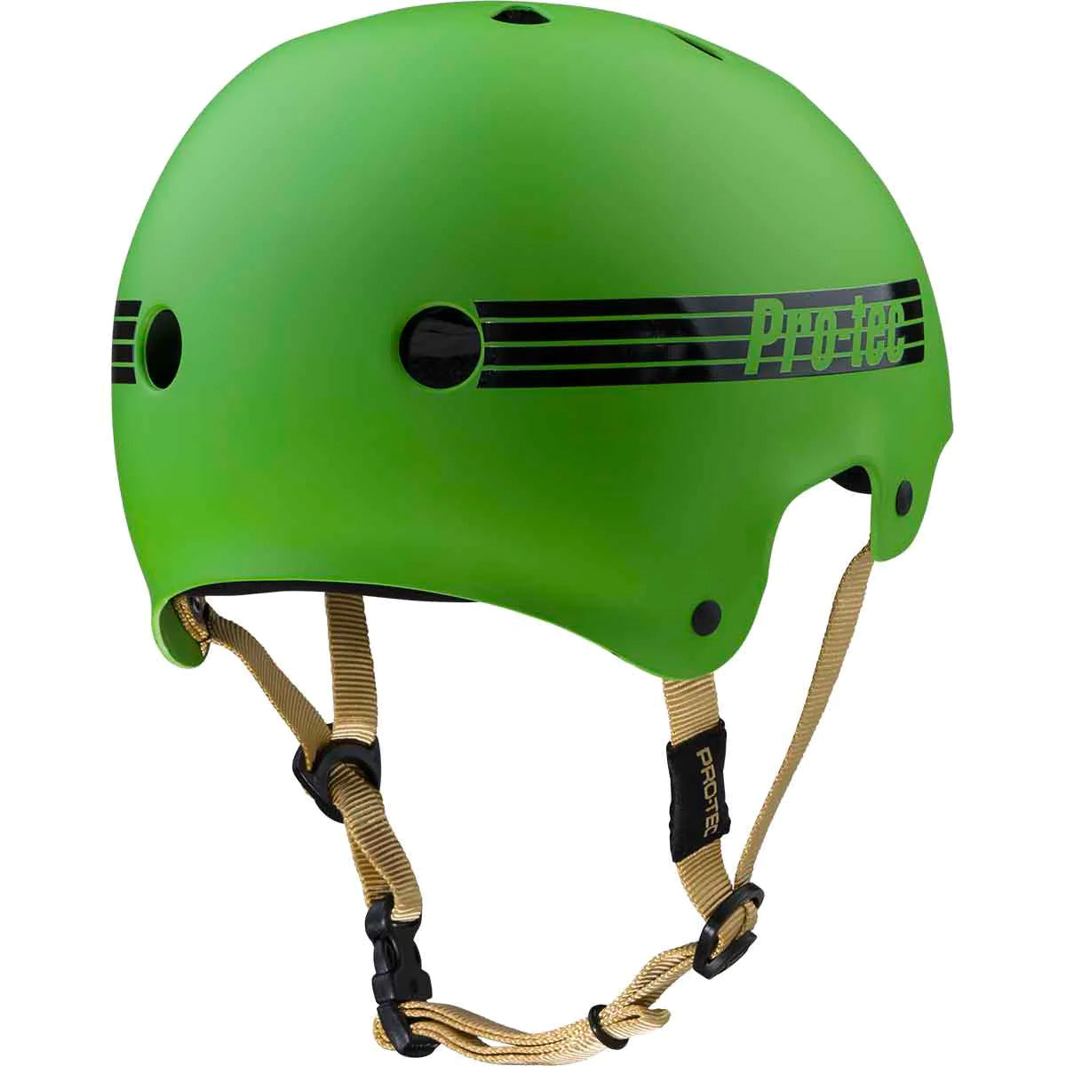 Protec Old School Matte Seaweed Skate Helmet