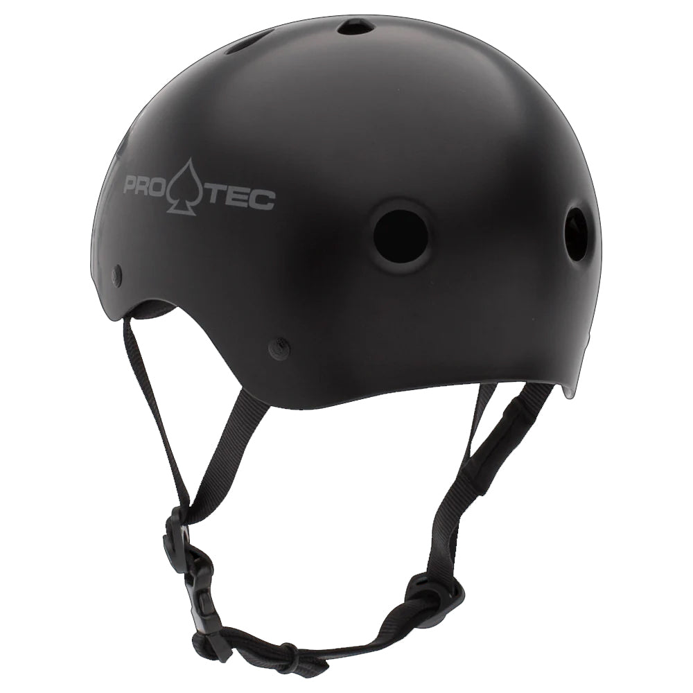 Protec Classic Gloss Black Skate Helmet